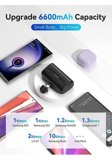 Novahub İphone Uyumlu 15/15p/15pro/15promax/samsung S24/23/22 Hızlı Şarj Usb-c 6000mah Taşınabilir Pil Amerika Birleşik Devletleri