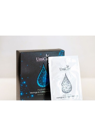 Maxpine Umi Care Hydro Glow Moringa & Collagen Silk Mask 6'lı