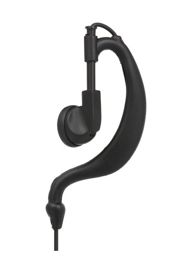 Springsun Kenwood, Baofeng, Retevis Uyumlu K Bağlantılı Walkie Talkie Kalın Kablolu Kulaklık - Siyah P992-pk01