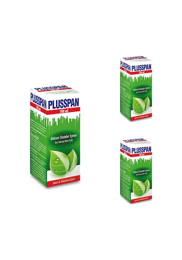 Ledapharma Plusspan 100 Ml Surup 3 Kutu