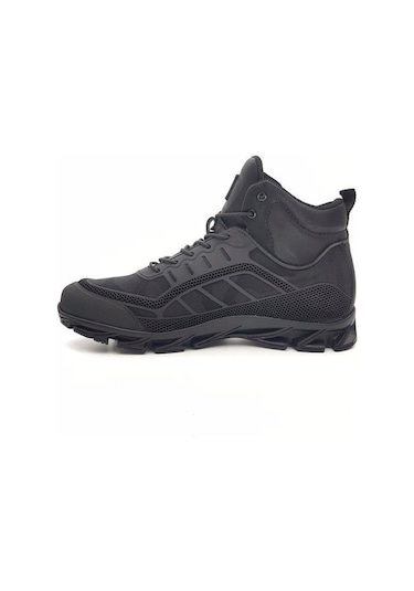 Scootland 14271 Erkek Kamuflaj Siyah Spor Bot Siyah