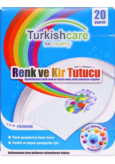 Turkishcare Renk Koruyucu Mendil 20'li