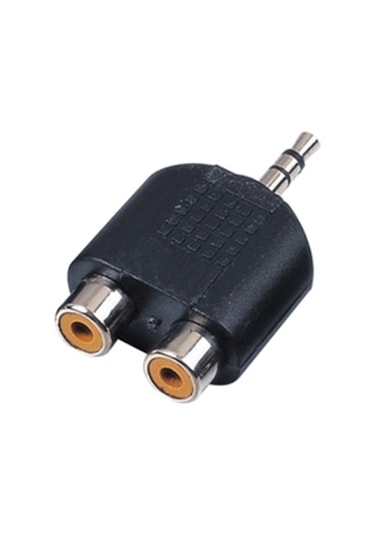 Estello Eb-1013 2 X Rca -3.5 Mm Stereo Çevirici Jak Adaptör