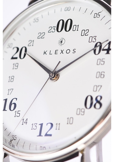 Klexos 24 Saat Kadranlı Kol Saati | Dream Valletta Silver