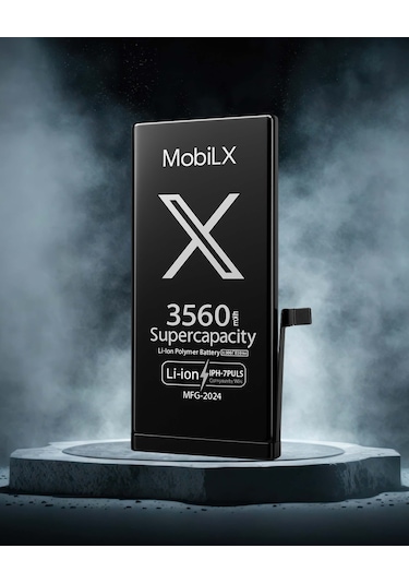 Mobilx Apple Uyumlu iPhone  7 Plus Batarya Pil Süper Yüksek Kapasiteli Güçlendirilmiş 3560 Mah