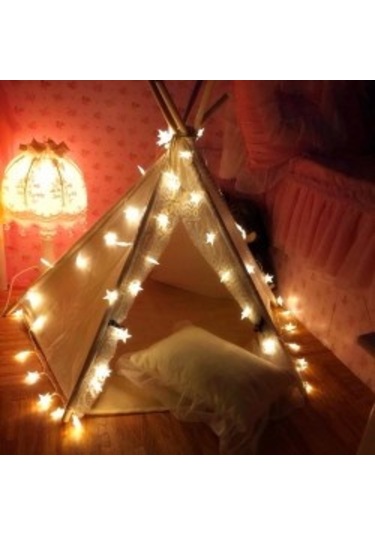 YILBAŞI LED IŞIK YILDIZ İP LED 5 MT FİŞLİ GÜN IŞIĞI