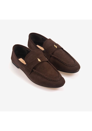 Hawen Angels Kadın Loafer 61145 Bitter Suede
