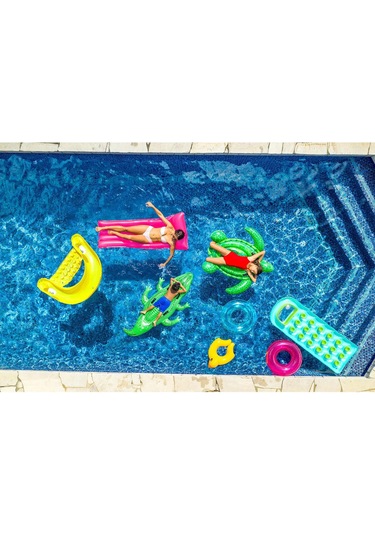 Intex Sit'n Float Aufblasbarer Poolsessel, Halbtauchig, Aufblasba