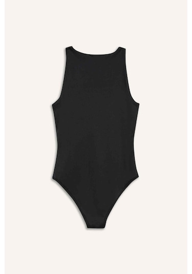 Defacto Coool Fitted Çıçıtlı Body G1102ax25aubk81 Siyah
