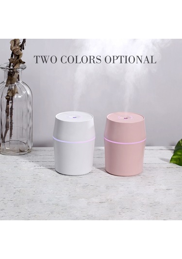 Vkemall Mini Nemlendirici Aromaterapi Makinesi - Usb Şarjlı, Taşınabilir, Otomatik Kapanma, Sessiz Çalışma, Beyaz 200ml