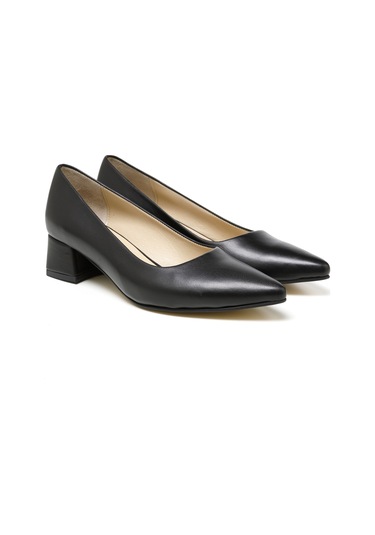 Topuklu/ Stiletto Kadın Rc-4004 Deriden Siyah Siyah