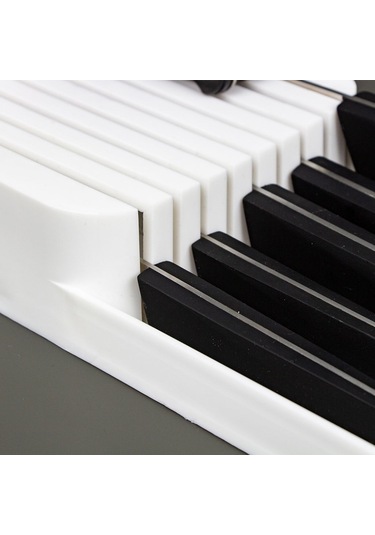 Decobella 2 Sıra Bıçaklık, 18 Bıçak Kapasiteli, Yer Tasarruflu Ve Güvenli Saklama, Beyaz