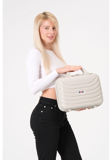 Keo-plus Kemik Pp Silikon Makyaj Çantası