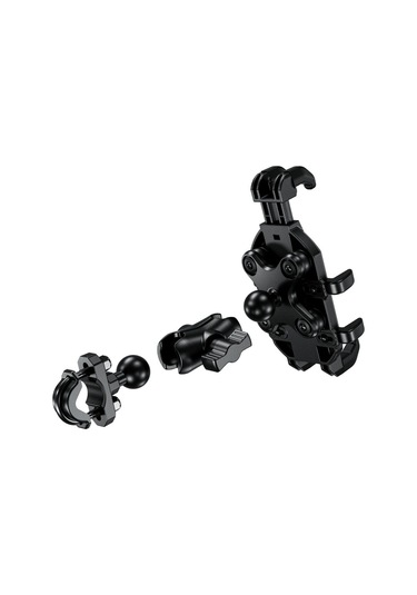 Nukrotech M20 Titreşim Modüllü Telefon Tutucu Siyah