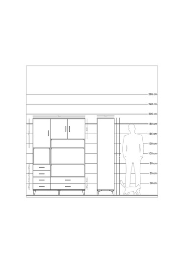 Hyperion Dolap 9 Raflı 6 Çekmeceli 3 Kapaklı 132x44x195 Antrasit-antrasit/aytaşı Antrasıt/aytası Hyperion Dolap 9 Raflı 6 Çekmeceli 3 Kapaklı 132x44x195 Antrasit-antrasit/aytaşı Antrasıt/aytası