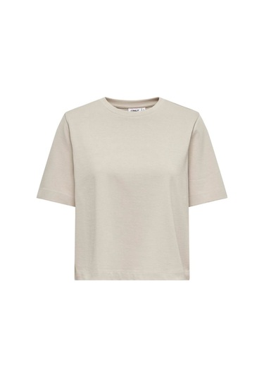 Only Onlsılvına S/s Top Swt Kadın Bej Sweatshirt - O15324994 Only Onlsılvına S/s Top Swt Kadın Bej Sweatshirt - O15324994