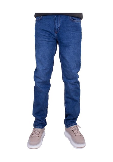 Twister Martin 744-01 Mavi Normal Bel Normal Paça Erkek Jeans Pantolon 001