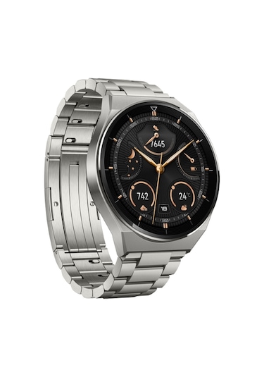 Huawei Watch GT3 Pro 46 MM Akıllı Saat (Huawei Türkiye Garantili) Titanyum