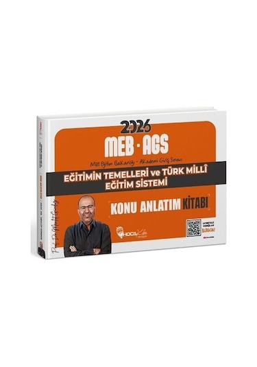 Hoca Kafası 2026 Meb-ags Eğitimin Temelleri Ve Türk Milli Eğitim Sistemi Konu Anlatım Kitabı - Mevlüt Gündüz Hoca Kafası Yayınları