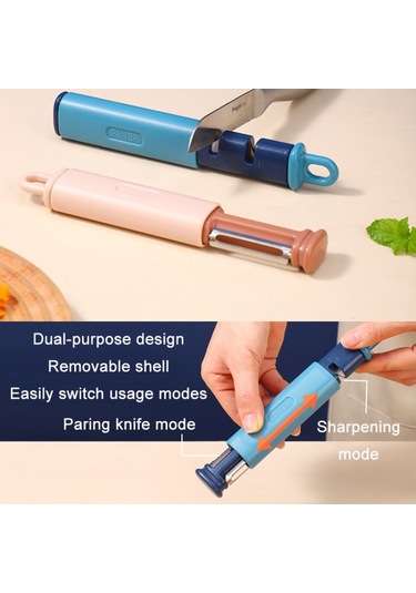 2 Arada 1 Paslanmaz Çelik Soyucu Tungsten Çelik Bileme Turuncu Diğer