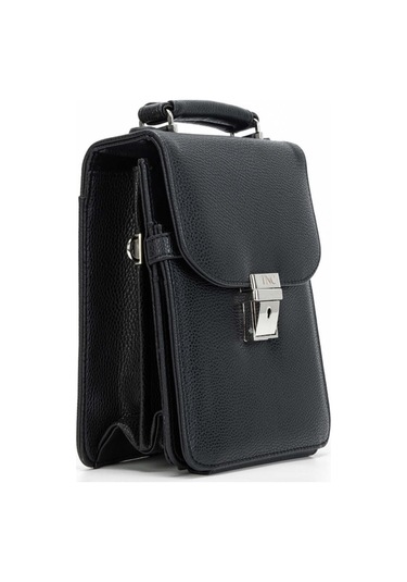 Tamer Tanca Erkek Vegan Siyah El Çantası 1012 1010 Erk Cnt Sk23/24 Sıyah Fltr Siyah