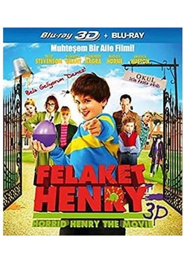 Blu Ray-Horrid Henry: The Movie 3d - Felaket Henry