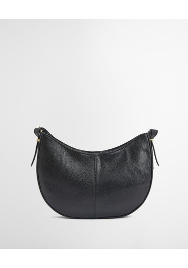 Barbour Sorrel Deri Sling Kol Çantası Bk11 Black Siyah