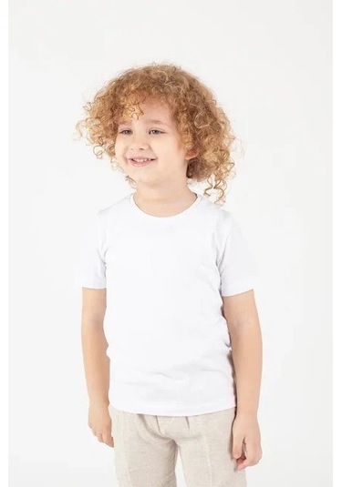 Ceketli Tişörtlü Erkek Çocuk Keten Damatlık Takım M00714 Bej