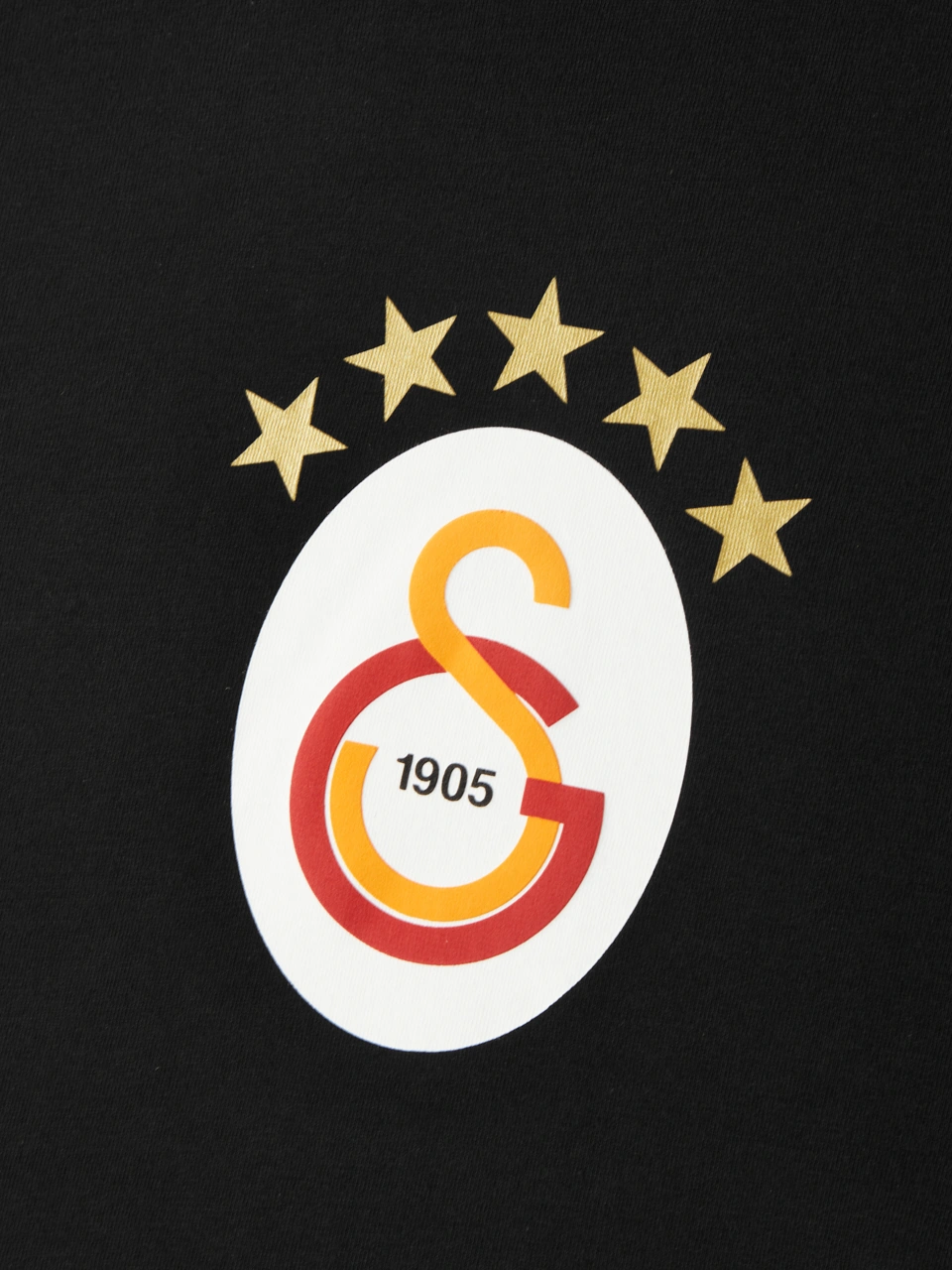 Galatasaray 5 Yıldız Çocuk T-shirt C251402 SIYAH