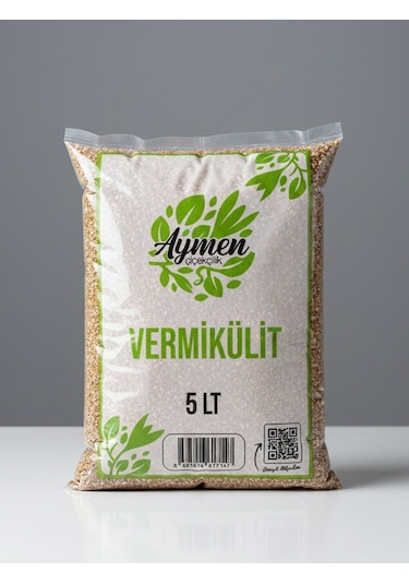 Tarımsal Vermikülit 5 Litre Toprak Düzenleyici Tohum Çimlendirme