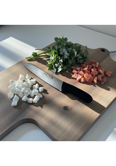 Taita Serisi Santoku Bıçağı 23 Cm Paslanmaz Çelik
