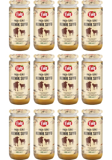 Fide Paça + İlikli Kemik Suyu 12 x 480 ML