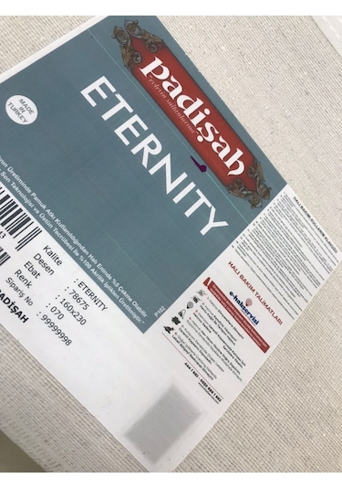Padişah Halı Eternity 778675 070 Serisi Akrilik Salon Oturma Odası Halısı Kahve