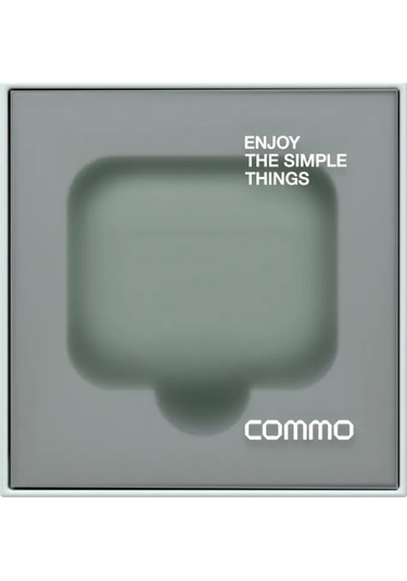 Commo  Airpods Uyumlu 3. Nesil İçin Koruyucu Kılıf Shield, Gri-yeşil 223725930 Siyah