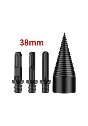 Pazly 4 Parça Yüksek Performanslı Odun Bölme Matkap Ucu Seti - Kolay Kullanım, Hızlı Ayrım