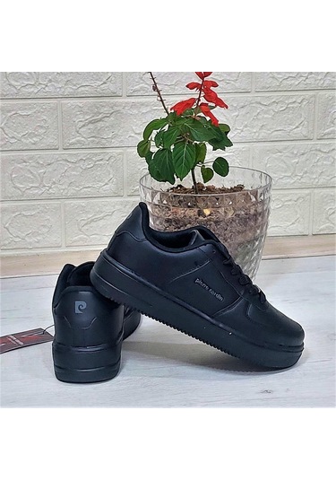 Pierre Cardin 31370-31371 Siyah Fuspetli Hafif Spor Ayakkabı 001