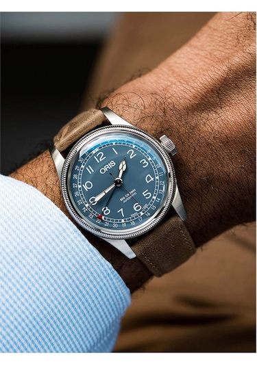 Oris Big Crown Pointer Date 40.00 Mm Otomatik Saat 01 754 7785 40 Kahverengi