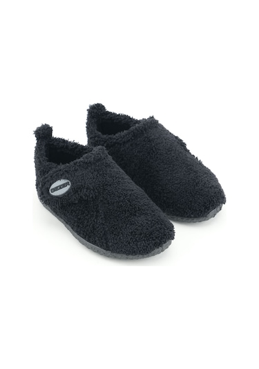 Gezer Erkek Çocuk Kışlık Tek Cırtlı Ayarlanabilir Pvc Taban Ev Okul Kreş Panduf Ga2kpm.03421.00.010.0c Siyah