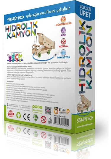 Stemist Box Hidrolik Kamyon - Stem Eğitim Kiti