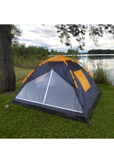 North Pacific Otomatik Çadır - 4 Kişilik Antrasit