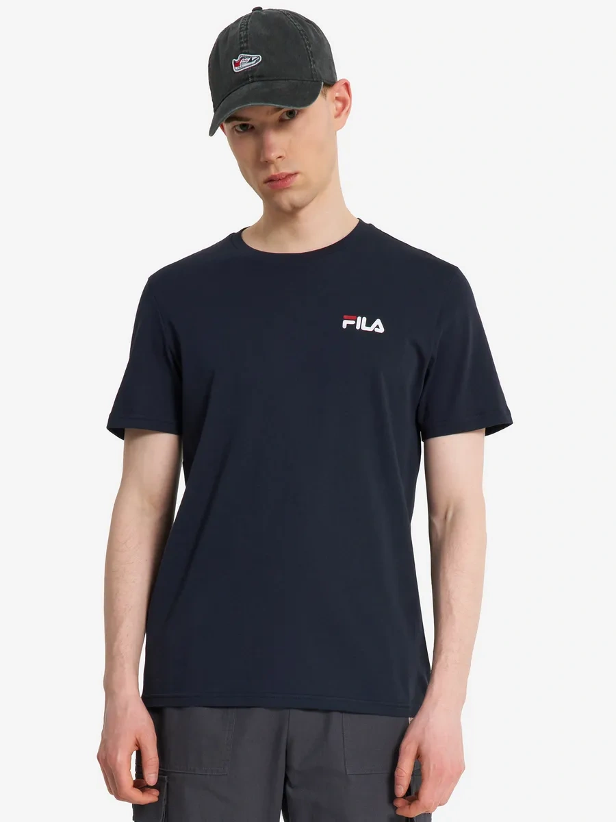 Fıla Erkek Essentials Tişört 240758221 Mavi