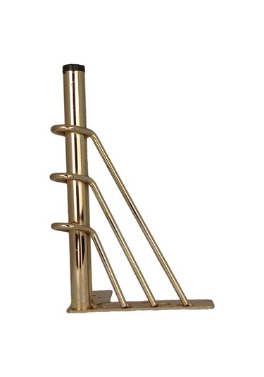 Lüks Koltuk Kanepe Çekyat Sehpa Ayağı Telli Ayak Gold Renk 20