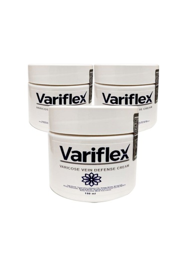 Variflex Varicose Vein Defense Cream 150 Ml 3 Adet Büyük Boy Varis Giderici Krem