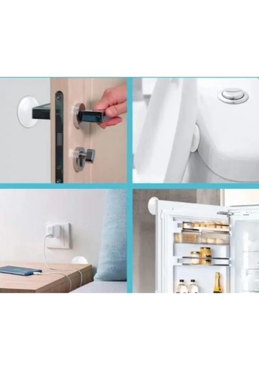 Periboia Şeffaf Silikon Mobilya Ve Kapı Durdurucu Darbe Pedi 4'lü