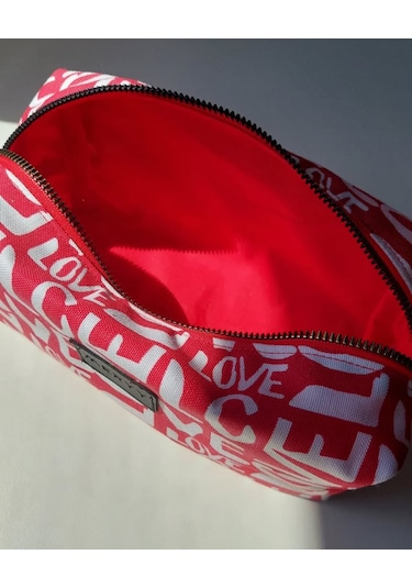 Meryy Collection Makyaj Organizer Çanta Love Desen Tek Ebat