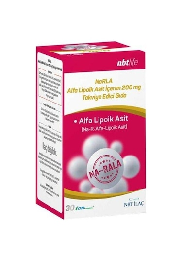 Nbt Life Narla Alfa Lipoik Asit 30   Kapsül