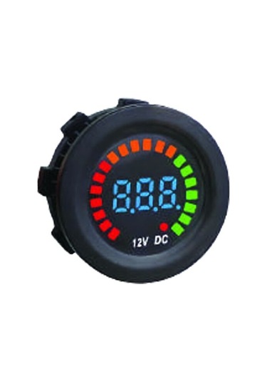 Voltmetre Pano Tip Akü Göstergeli