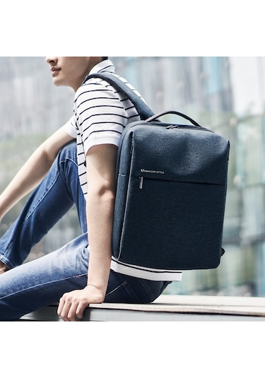 Xiaomi Çok Fonksiyonlu 15.6" Laptop Taşıyıcı Sırt Çantası  Koyu Gri