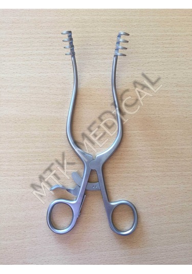 Otomatik Ekartör 20Cm Sivri Uç 4*4 (Adson Retractor)