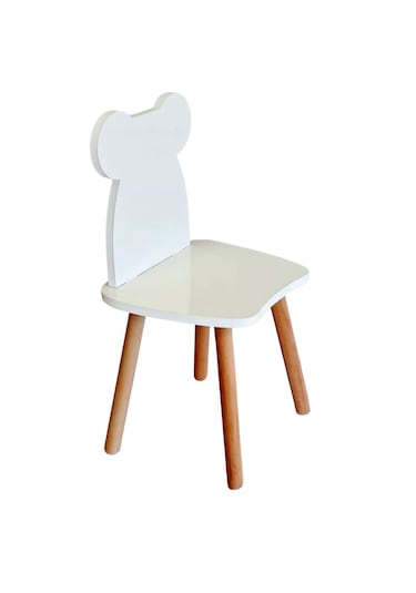 Çocuk Aktivite Çalışma Sandaliyesi 4-12 Yaş Minnie Mouse Beyaz